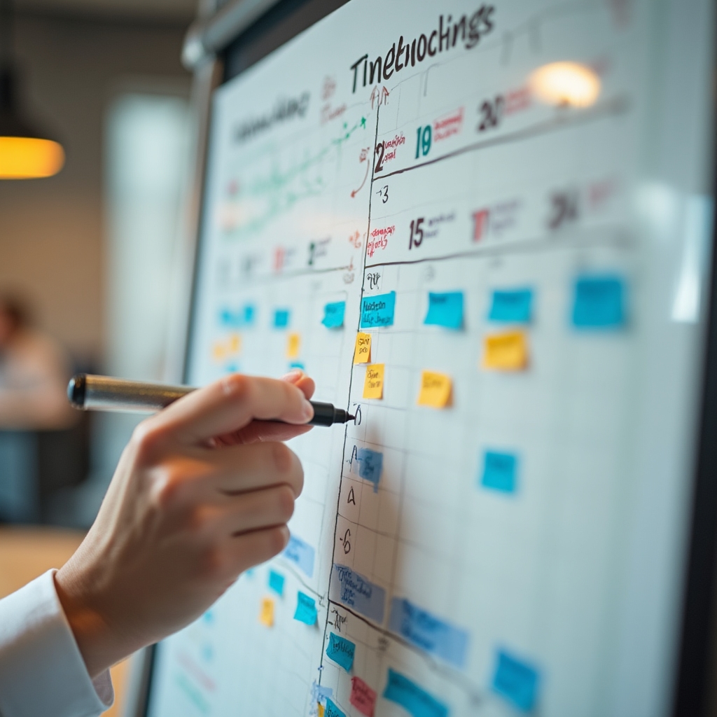 Сессия планирования на доске в тренинге